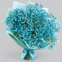 Букет из 7 голубых гипсофил